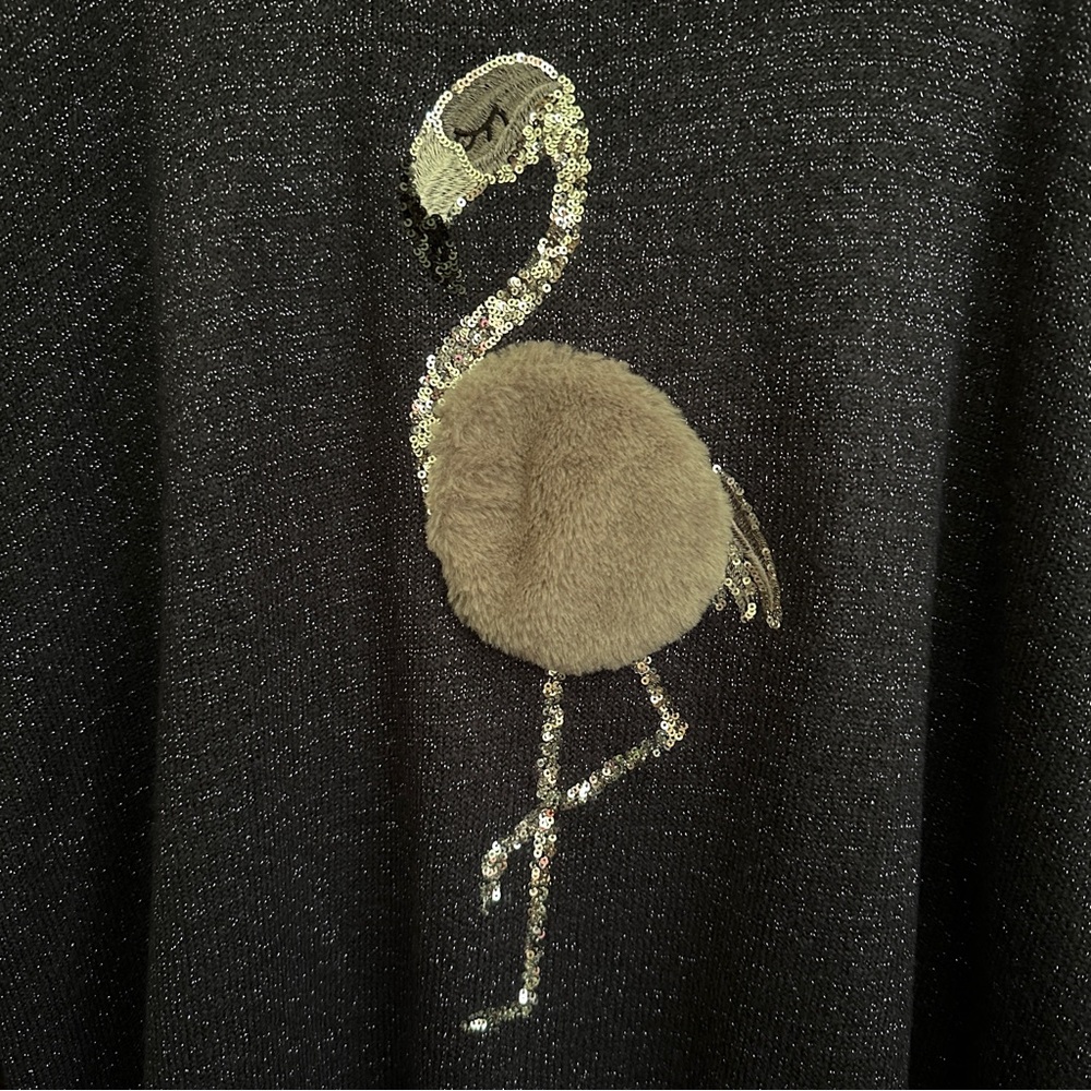 CANDA  Tunic Top Embellished Drop Shoulder Sz Xxl